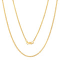 14K Yellow Gold Cuban Chain Necklace N3244