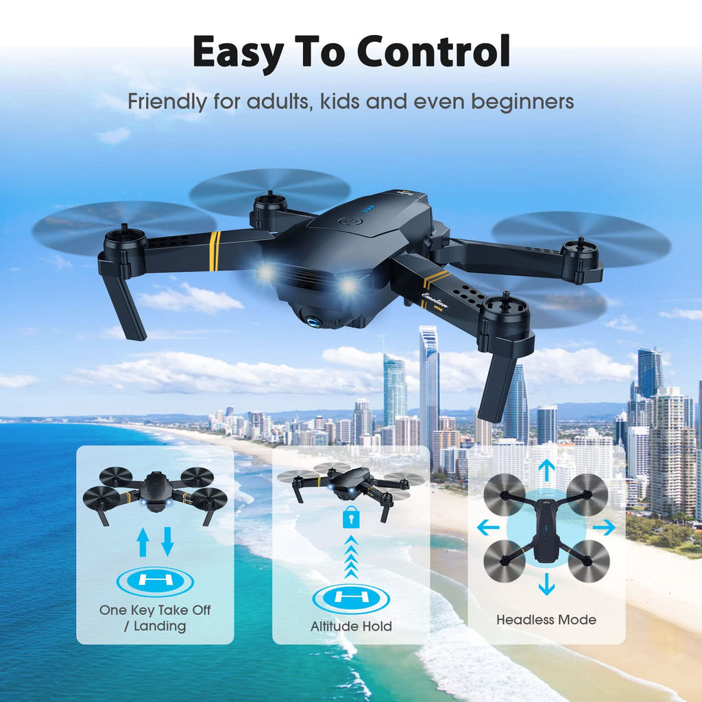 Foldable RC Quadcopter Drone with 1080P Camera R381