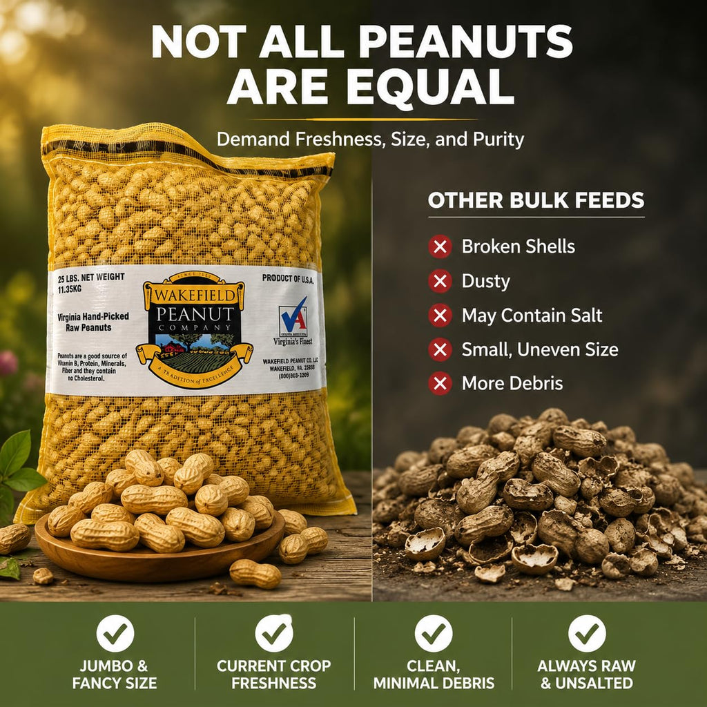 In-Shell Peanuts 25 LB Bag T250