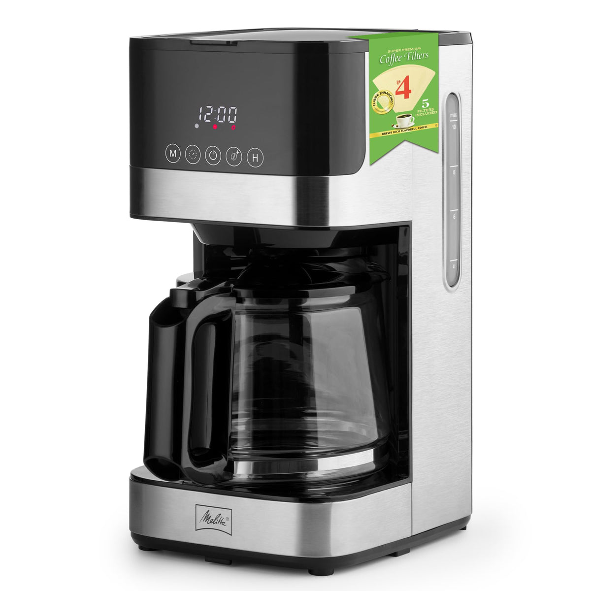 Glass 10-Cup Drip Coffee Maker L47317
