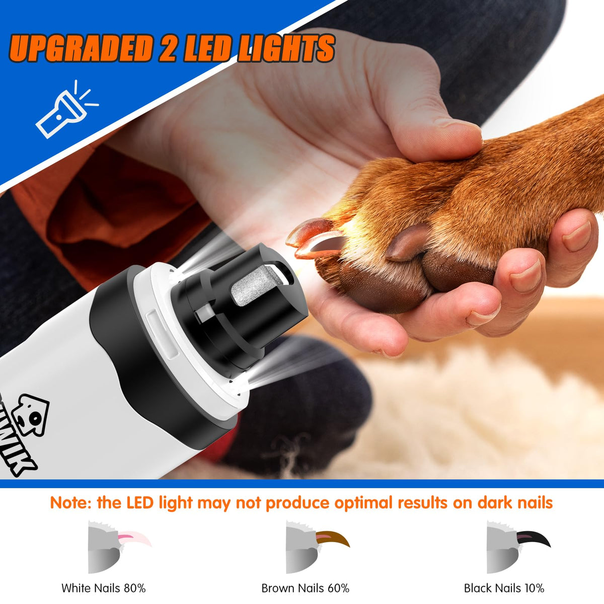 Dog Nail Trimmers with Light L931024