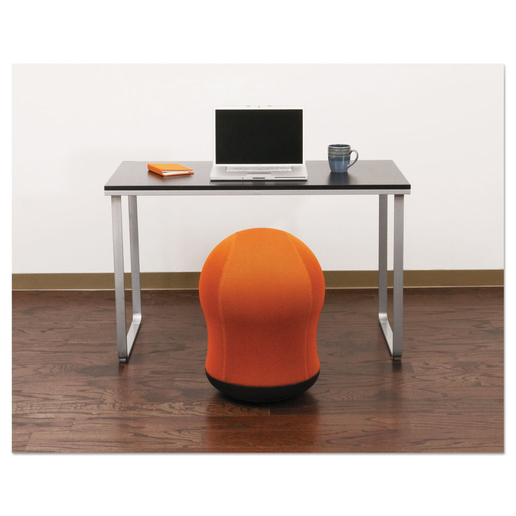 Orange Vinyl Exercise Ball Chair R62088
