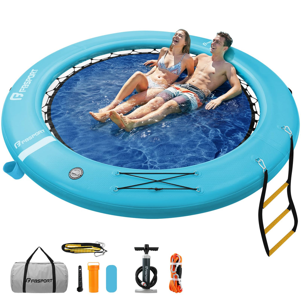 Inflatable Water Hammock Floating Ring J34992
