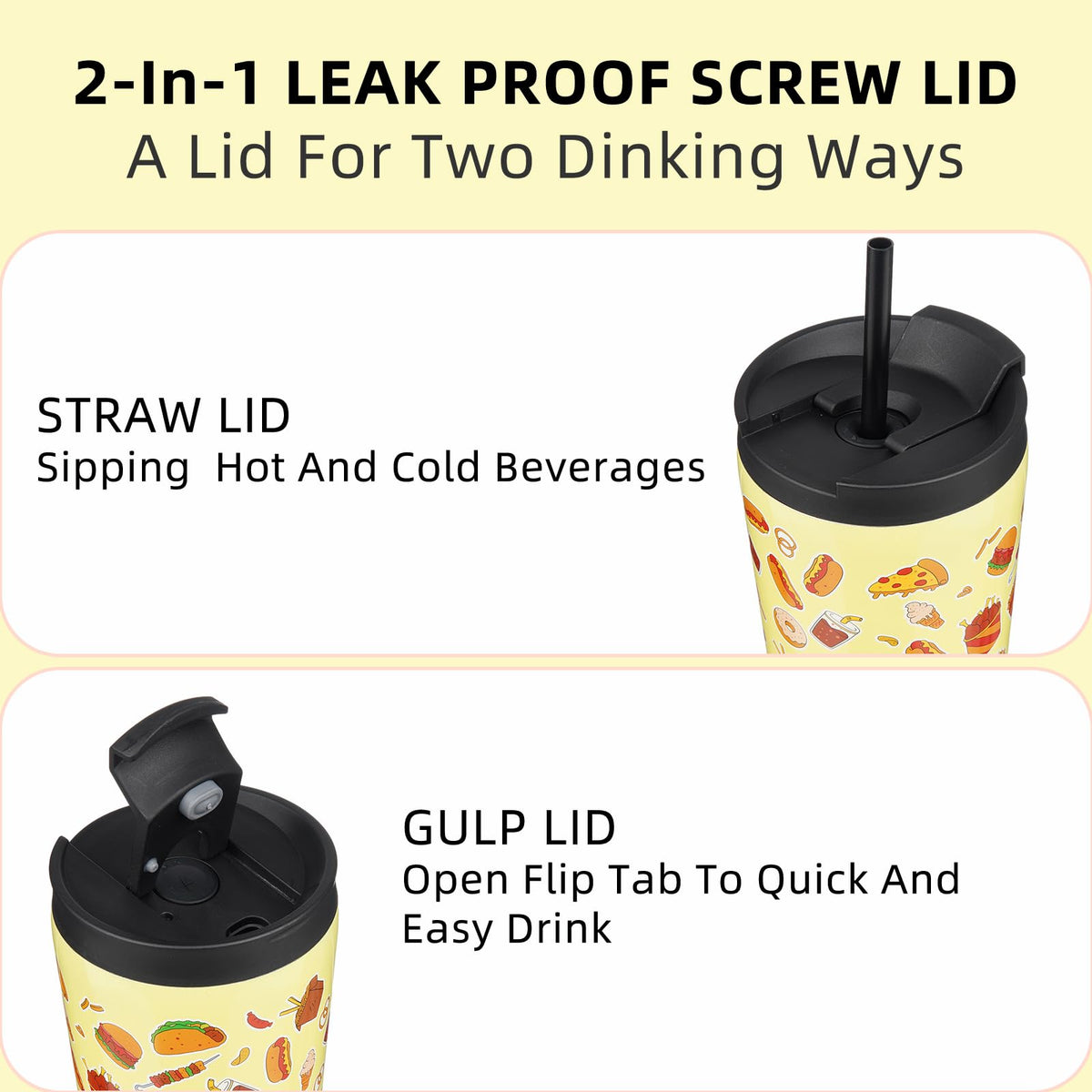 22 oz Insulated Stainless Steel Tumbler with Straw X916562