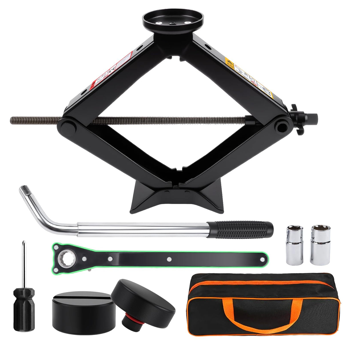 3 Ton Portable Scissor Jack Kit U88134