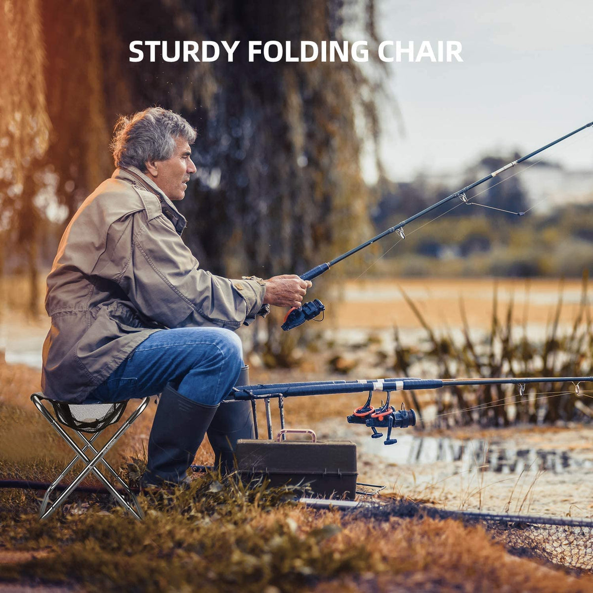 Folding Lightweight Aluminium Camping Chair E775918