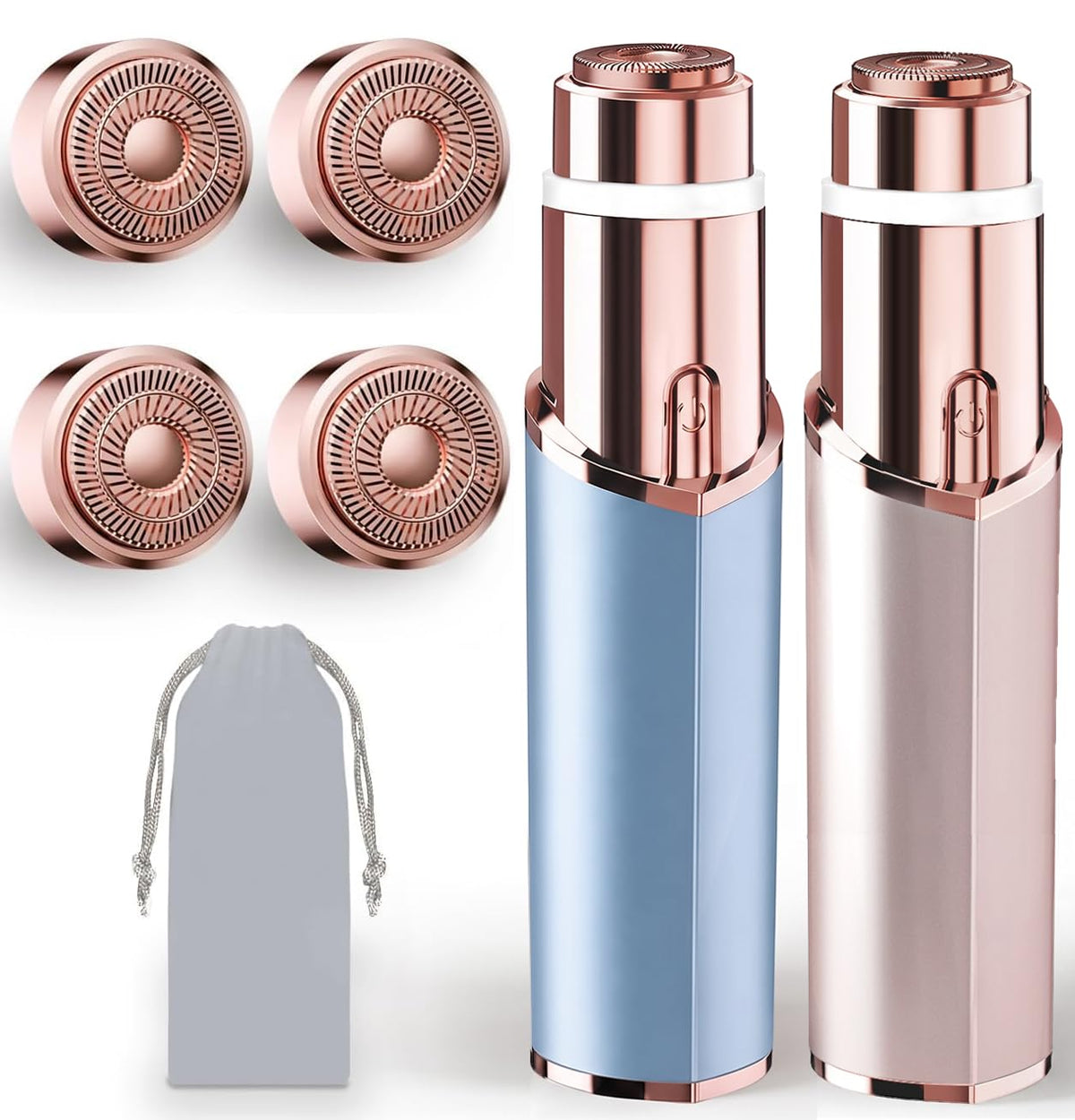 2-Pack Electric Rechargeable Facial Hair Remover L46693