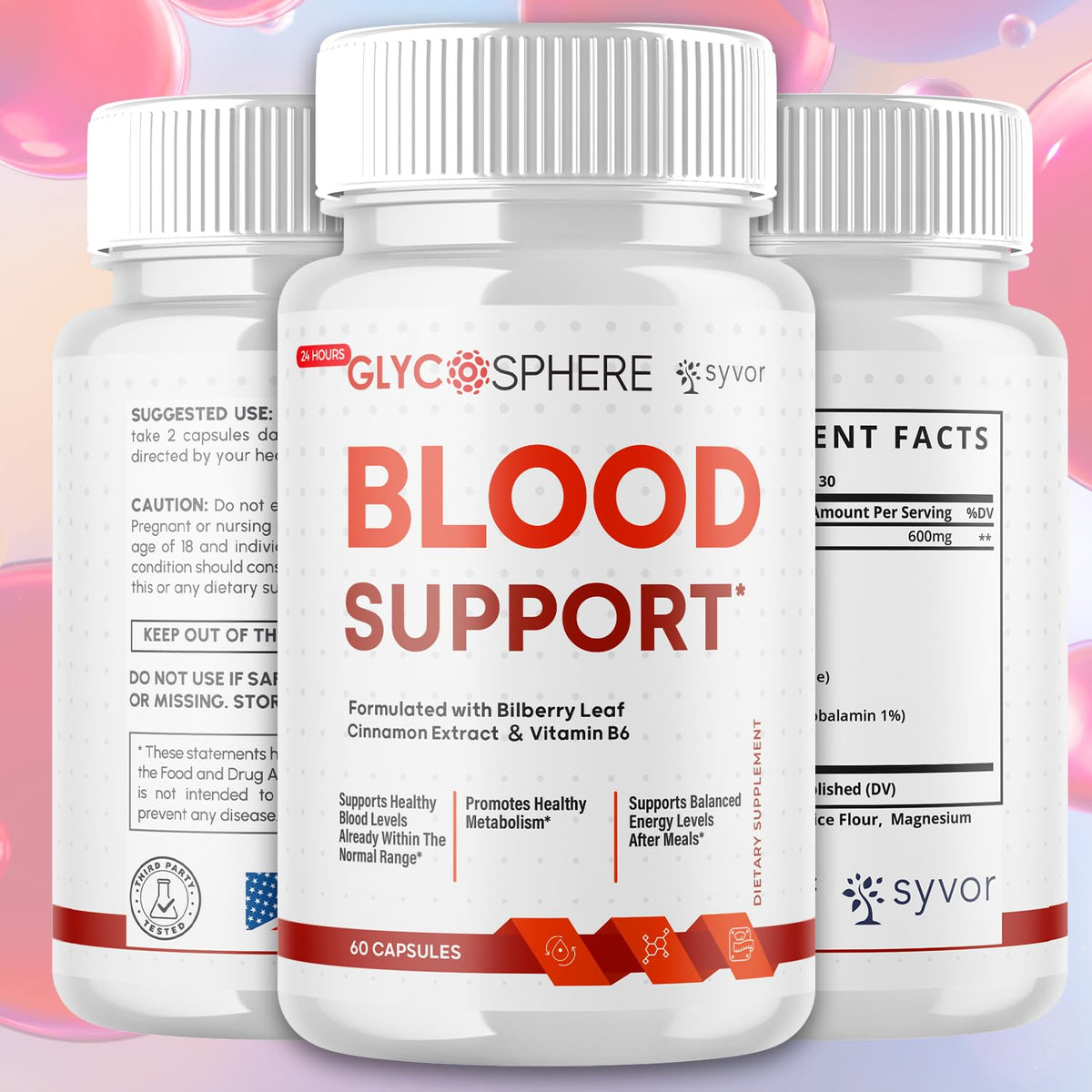5 Pack 300 Capsules Z2969