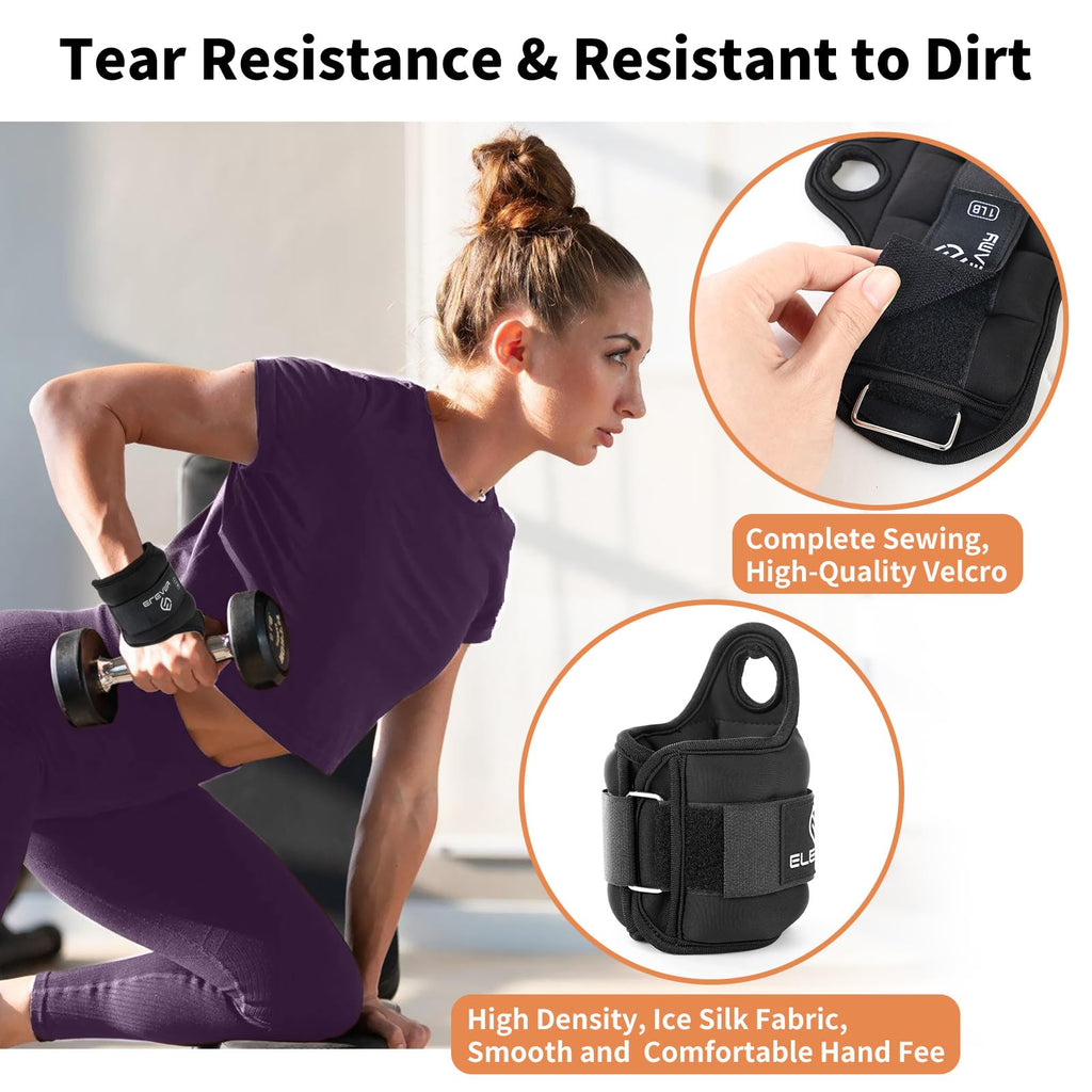 4 lbs Ankle Weights and Wrist Weights Set W40637