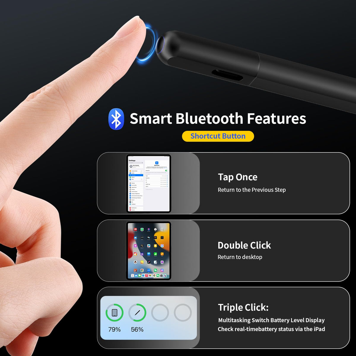 Black iPad Pencil S208114
