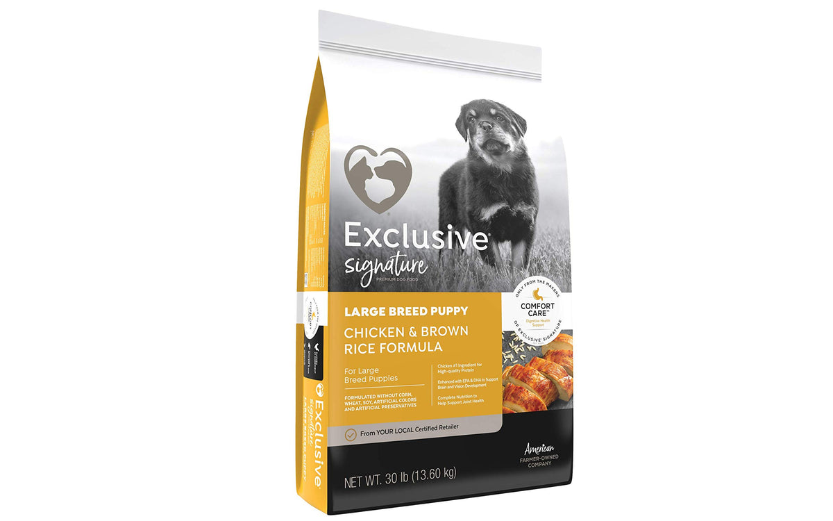 Large Breed Puppy Chicken Brown Rice Dog Food L5861