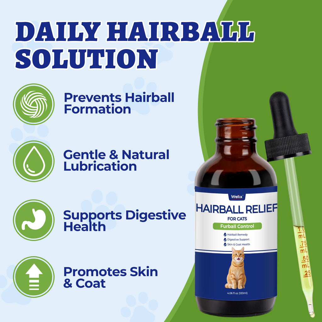 120ml Cat Hairball Remedy Drops Y797