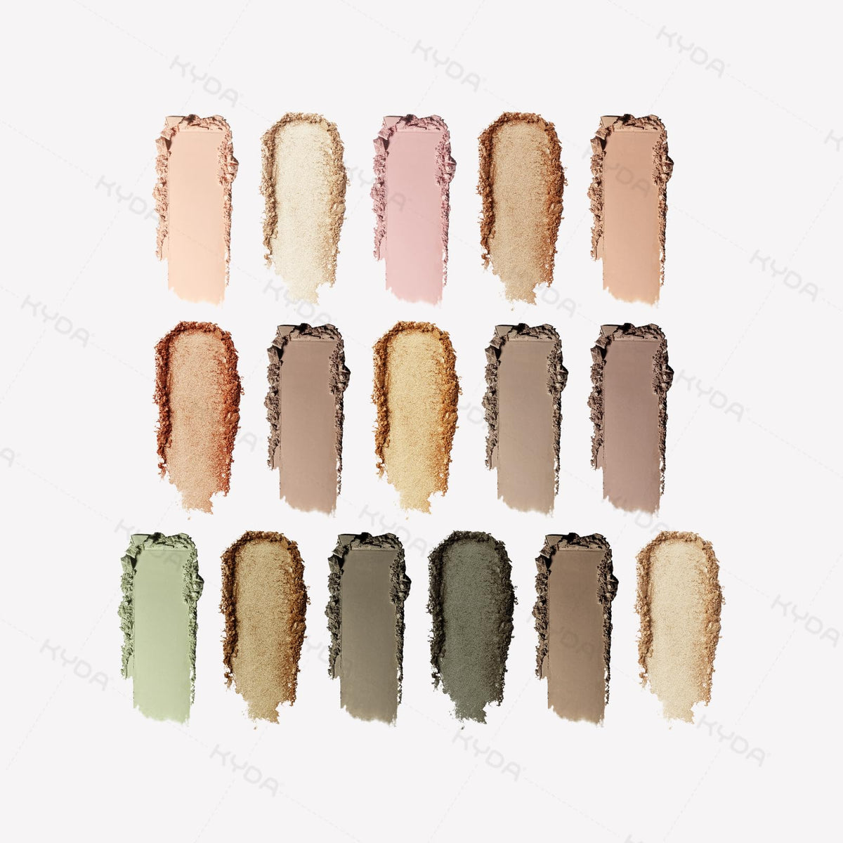 16 Colors Baked Eyeshadow Palette Matte Shimmer Finish S8362