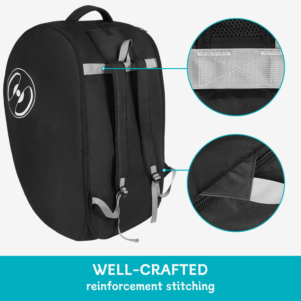 Padded Infant Car Seat Bag with Lockable Zipper L7024