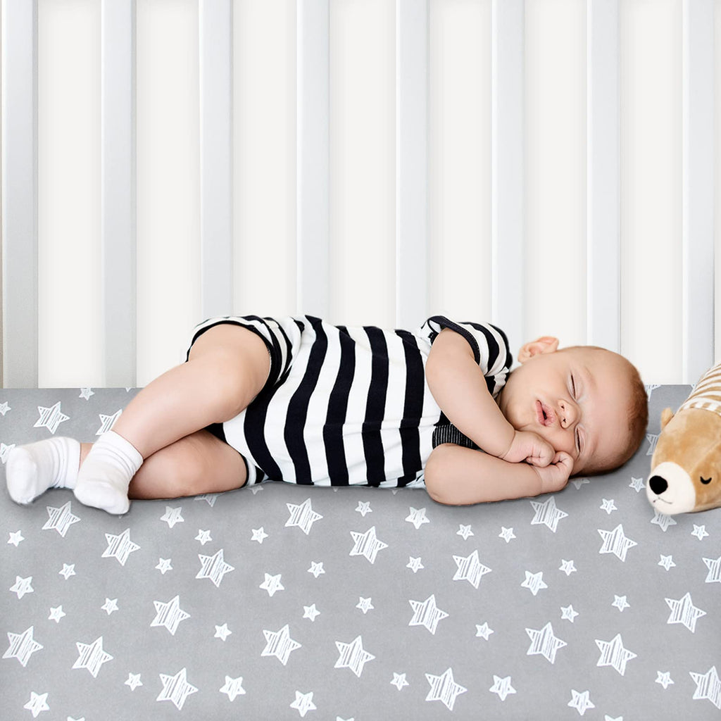 Pack and Play Sheets, Mini Crib Sheets, Stretchy Playard Fitted Sheet L689197