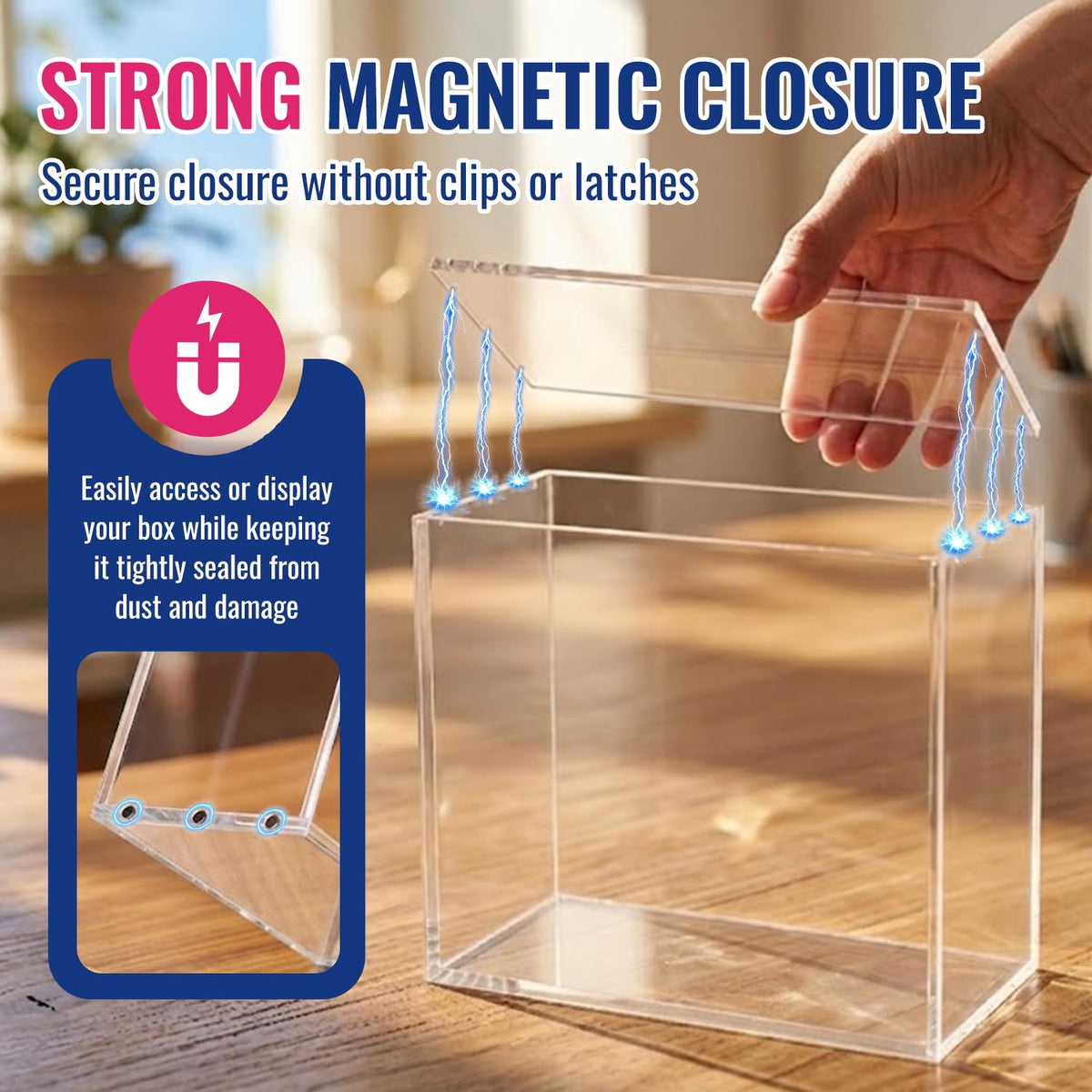 Clear 5mm Acrylic Display Case F58974