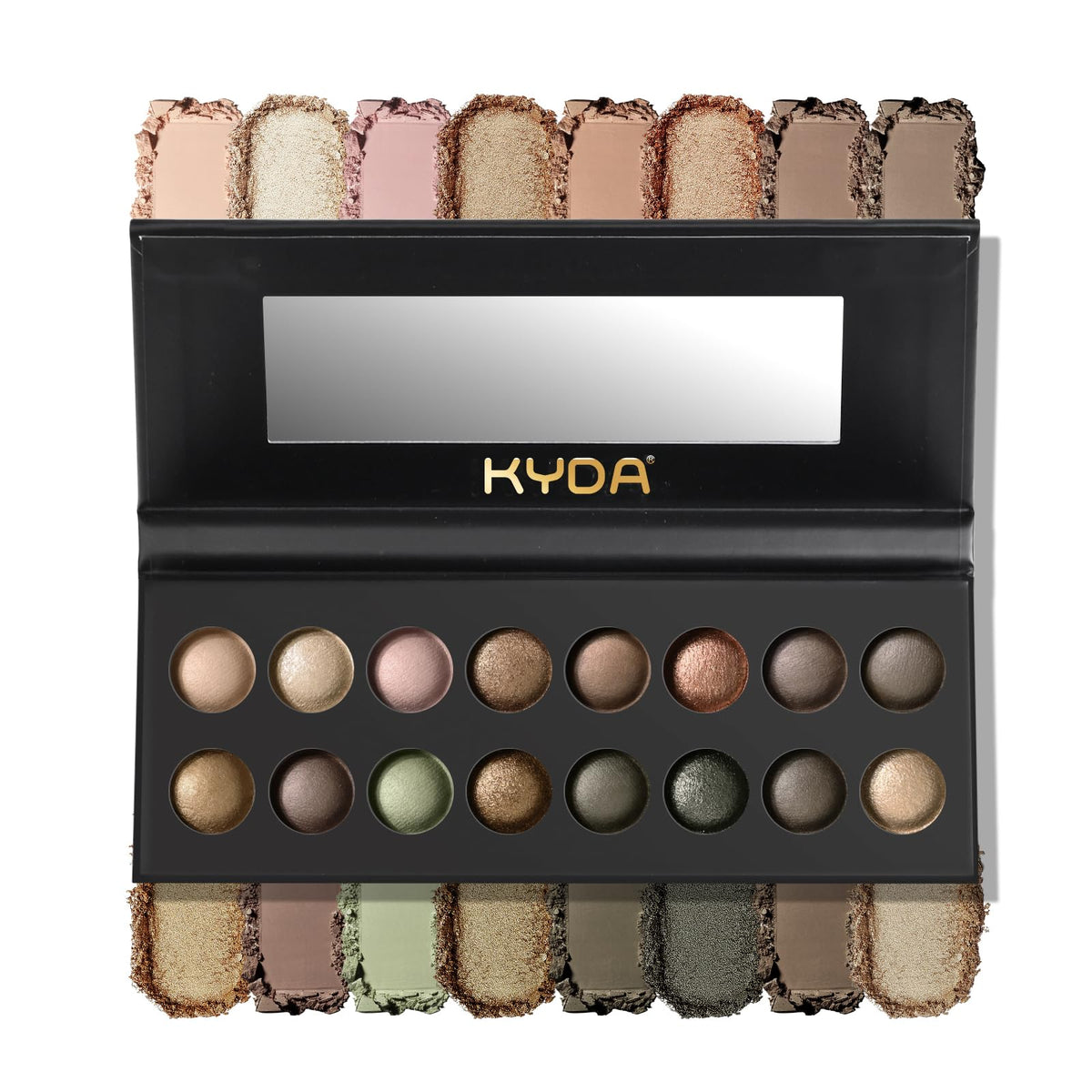 16 Colors Baked Eyeshadow Palette Matte Shimmer Finish S8362