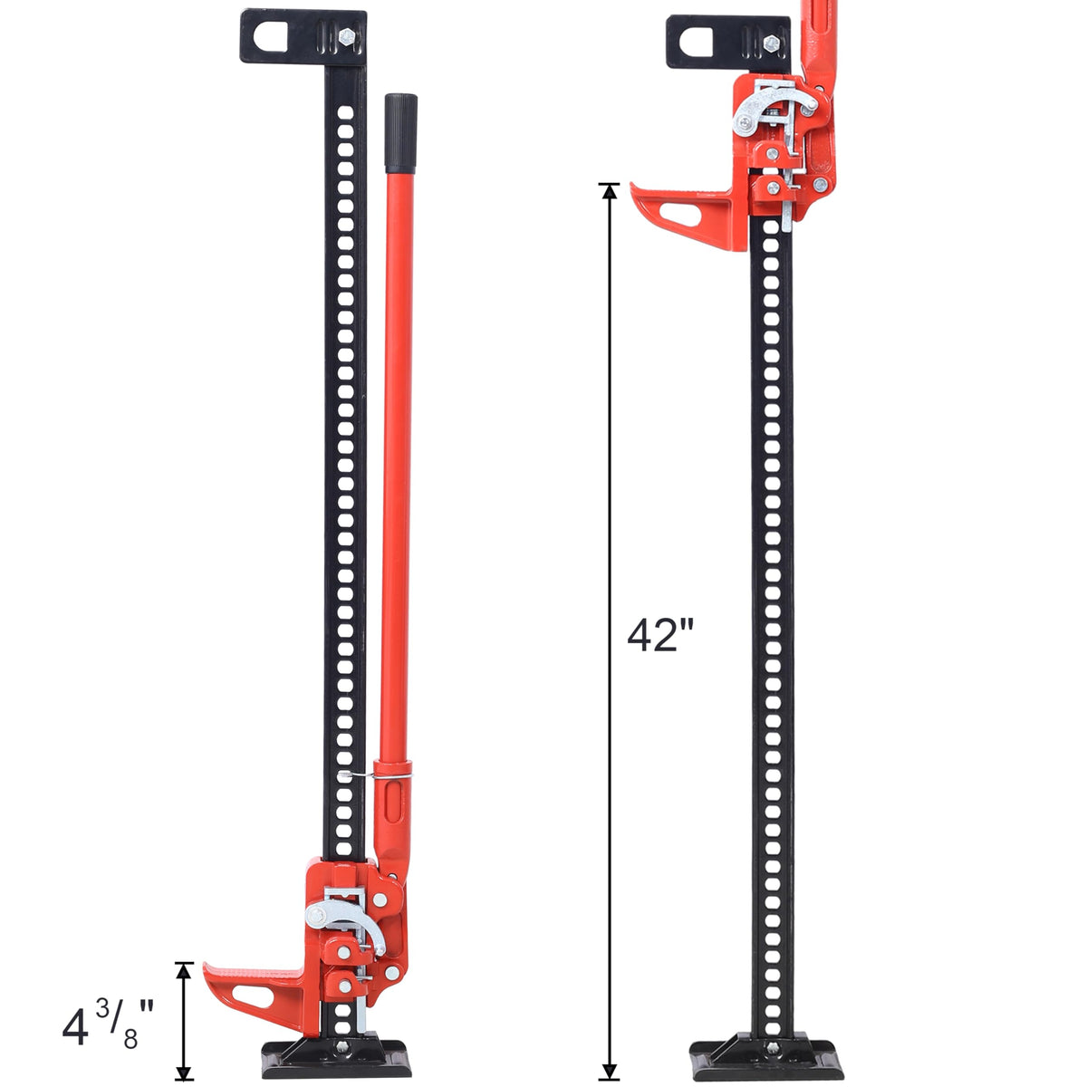 7000 lbs Capacity 48 inch Ratcheting Farm Jack S670250