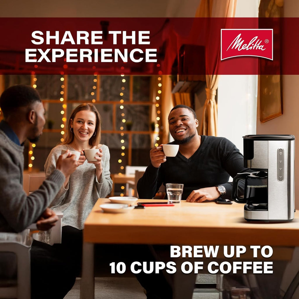 Glass 10-Cup Drip Coffee Maker L47317