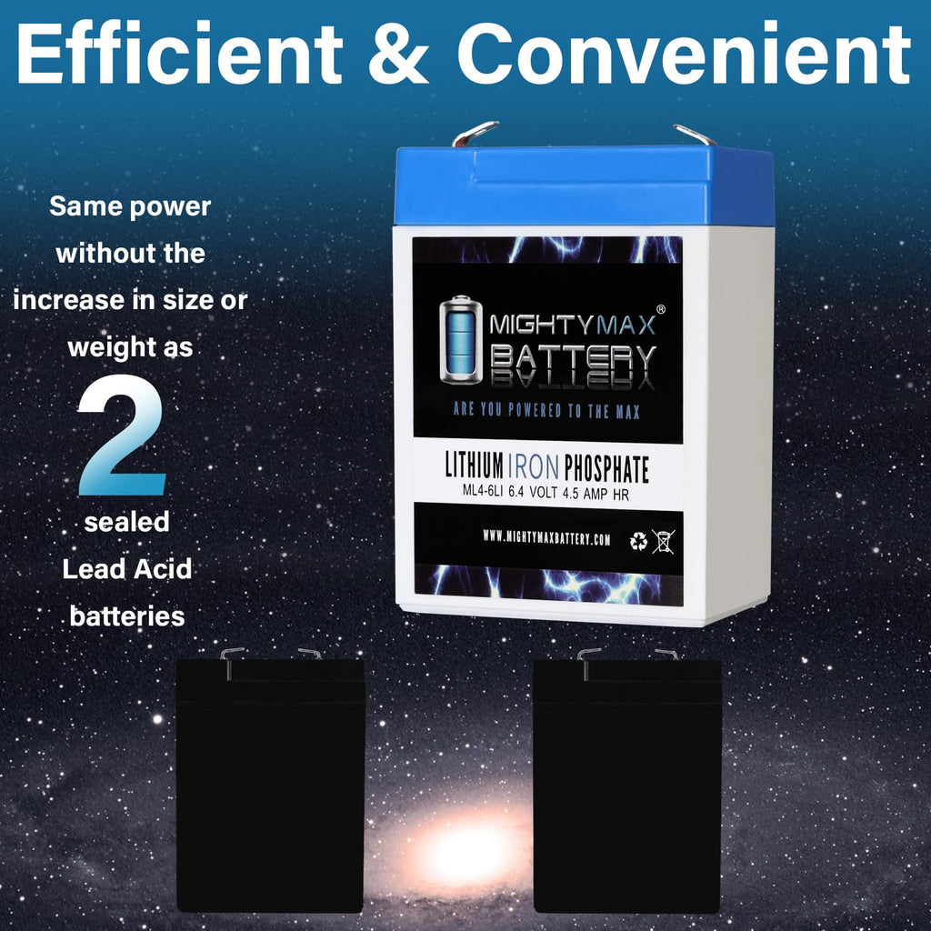 6V 4.5AH Lithium Replacement Battery P7952