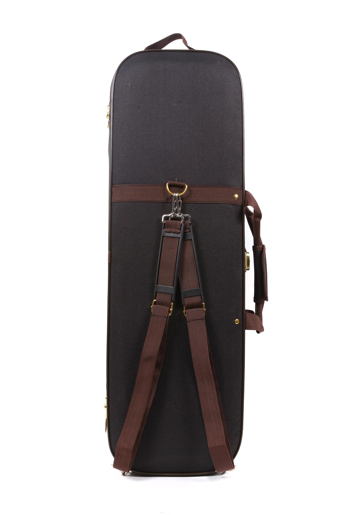 Oblong 4/4 Full Size Wooden Hard Shell Violin Case with Nylon Raincoat O579