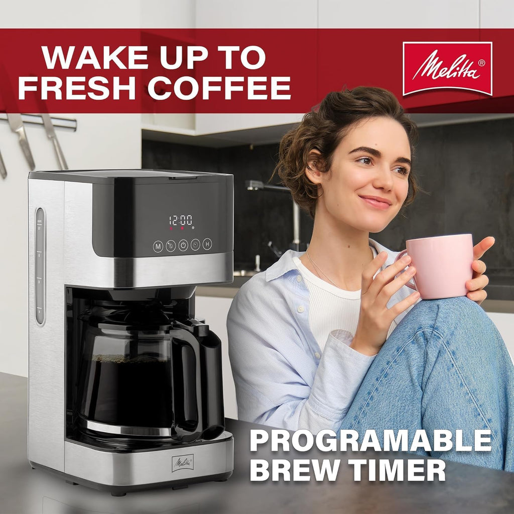 Glass 10-Cup Drip Coffee Maker L47317