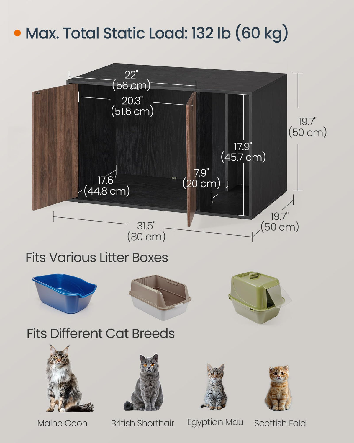 Cat Litter Box Enclosure C88672