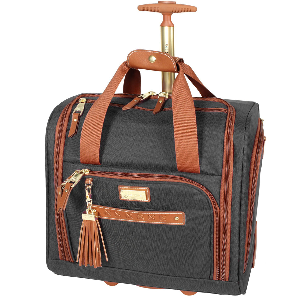 15 Inch Carry on Suitcase Black P691934