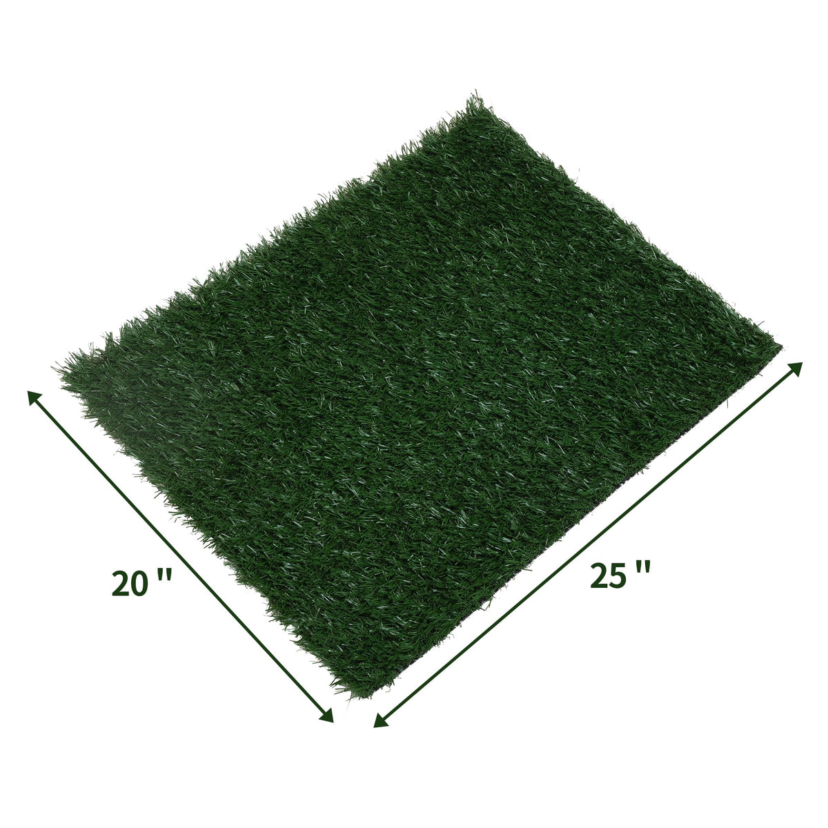2 Packs Artificial Grass Patch 23" x 18" J4833