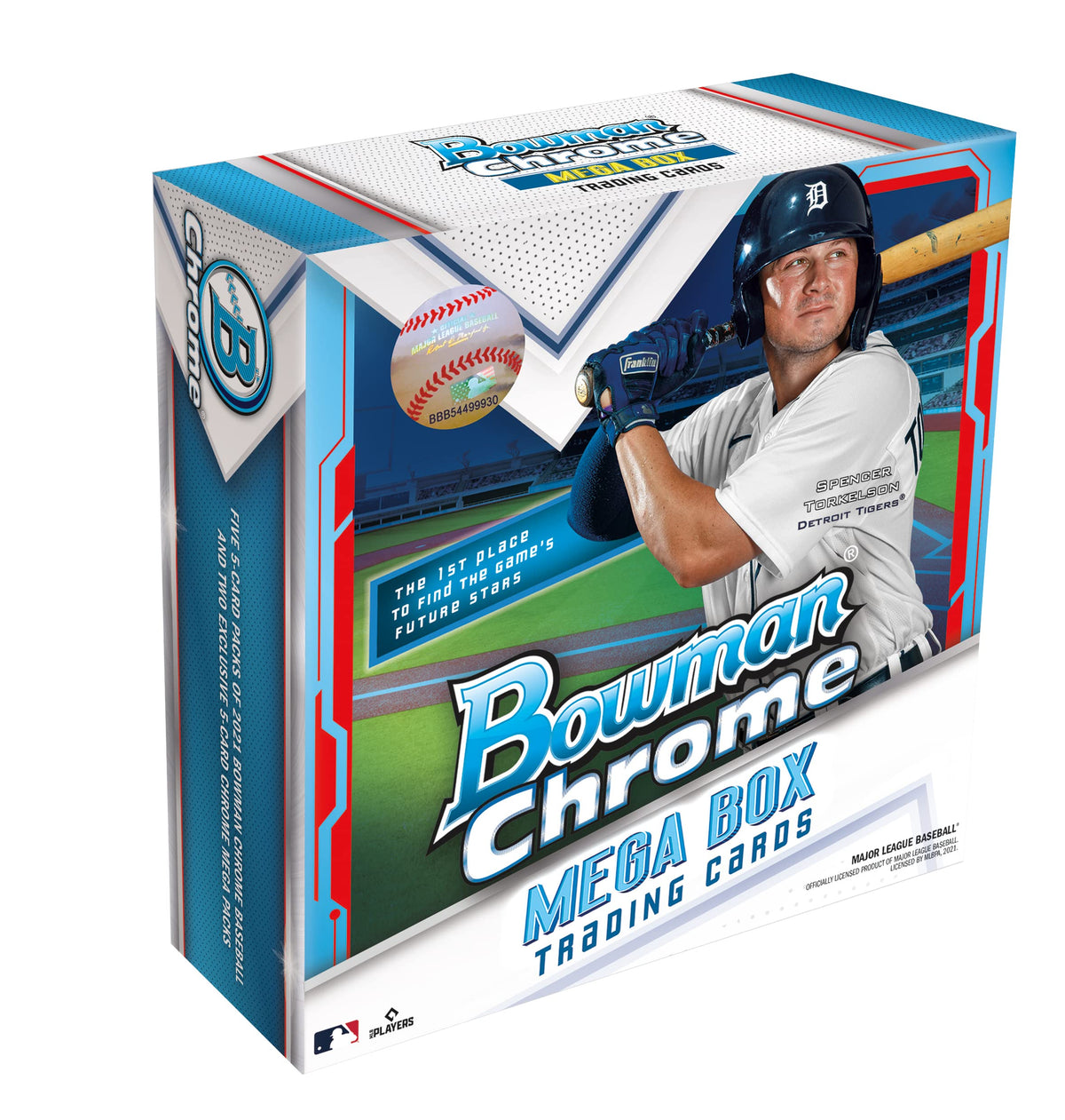 Bowman Chrome MLB Baseball Mega Box A68062