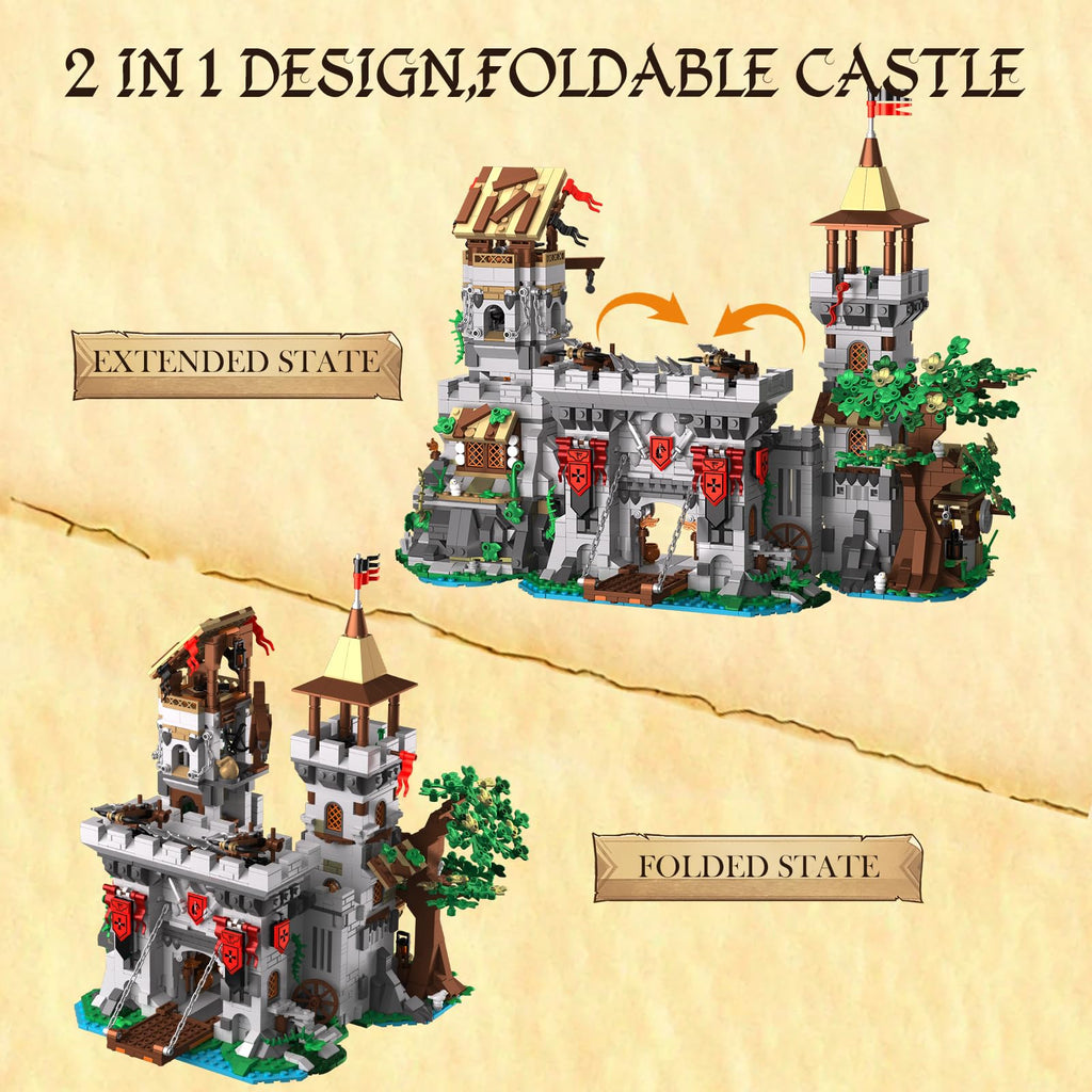 Building Set, 2 in 1 Architecture Model Kit A6524