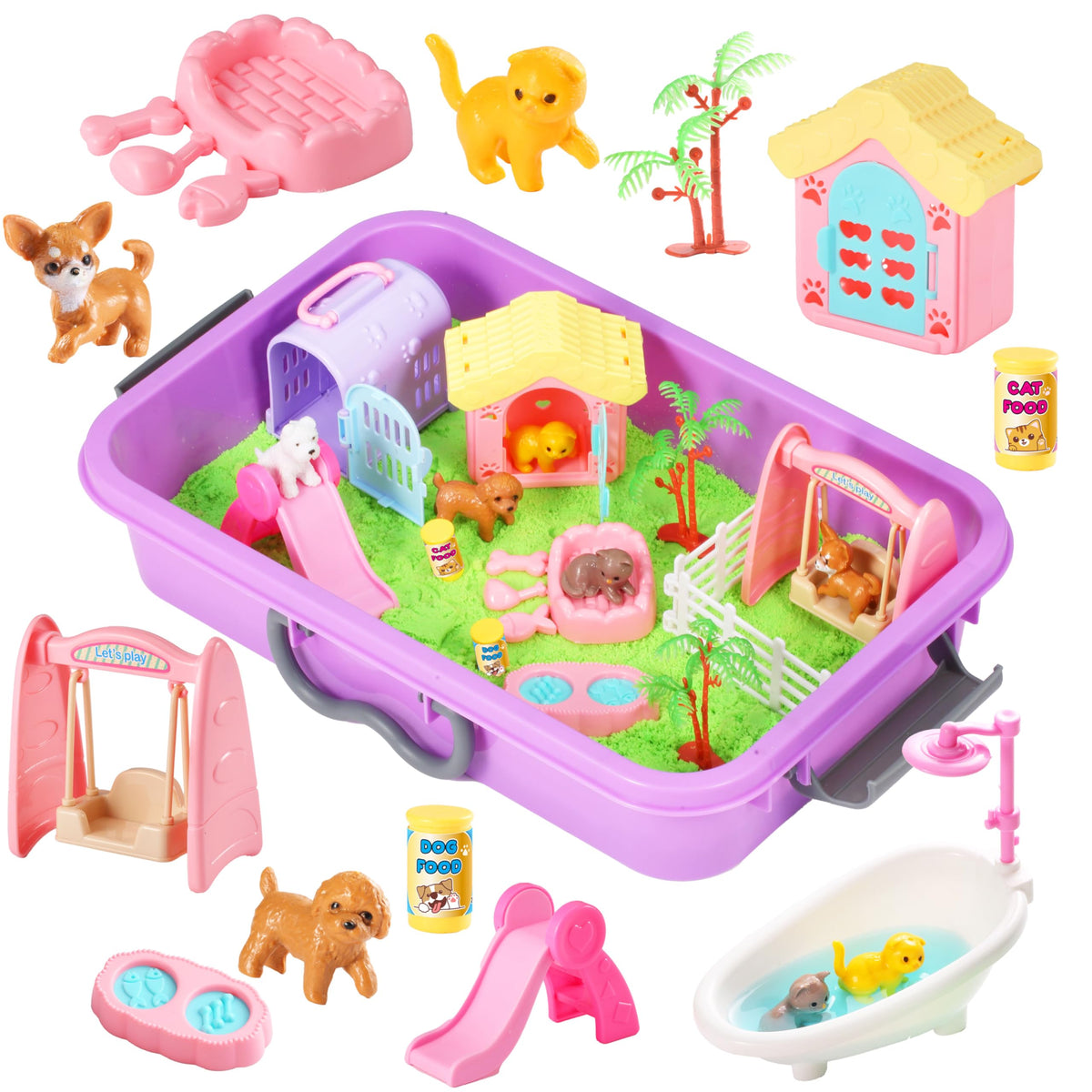 Pet Sensory Bin Sand Box Kit A141807