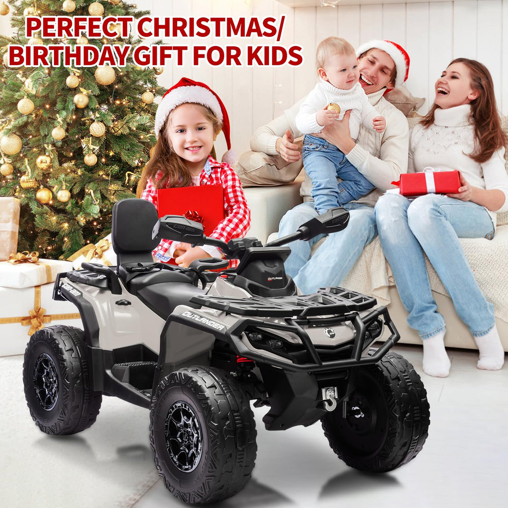 24V 2 Seater 4WD Electric ATV Toy Car with Bluetooth O8278