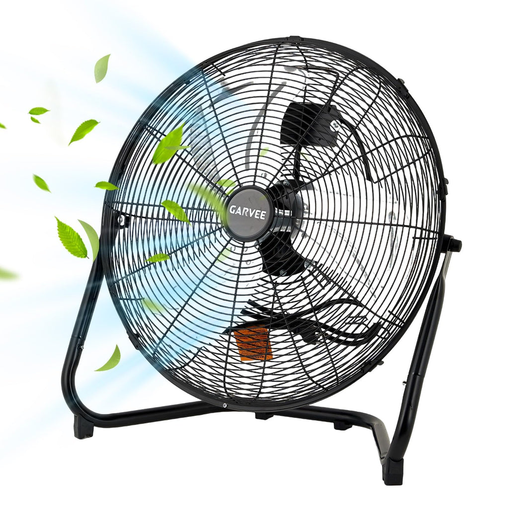 20 Inch High Velocity 3 Speeds Portable Floor Fan H656719