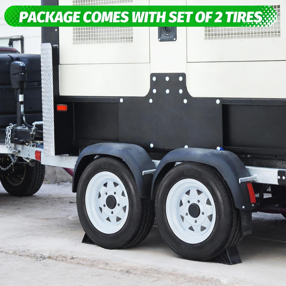 2 Pack 4.80x12 Trailer Tires with 12'' Rims U42891