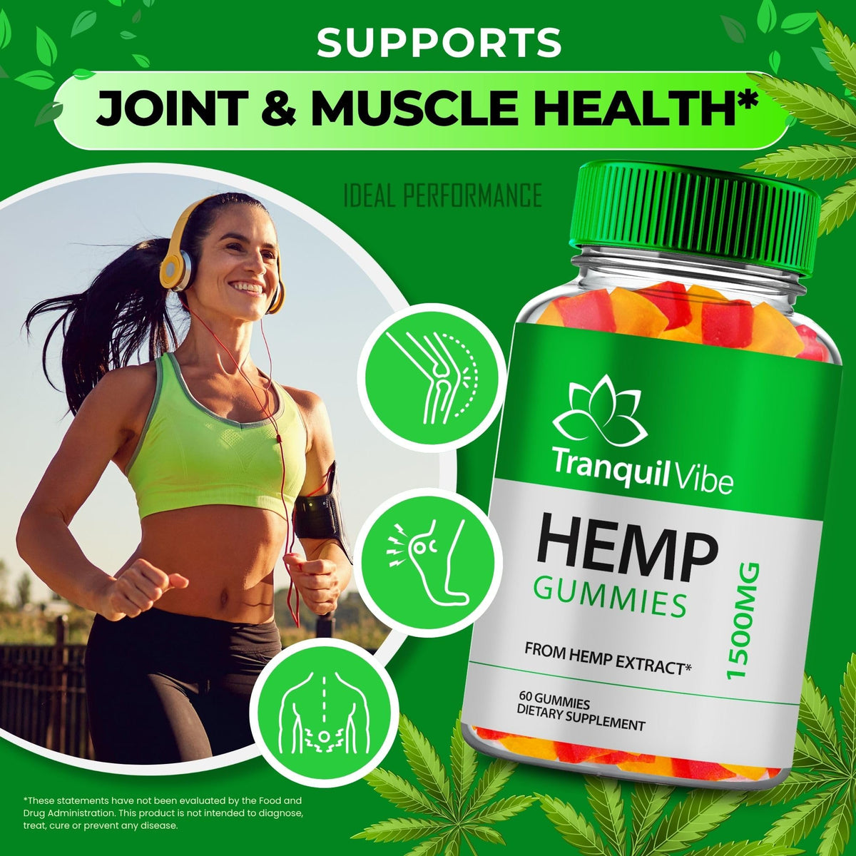 Hemp Gummies Maximum Strength All Natural 2 Pack D4226