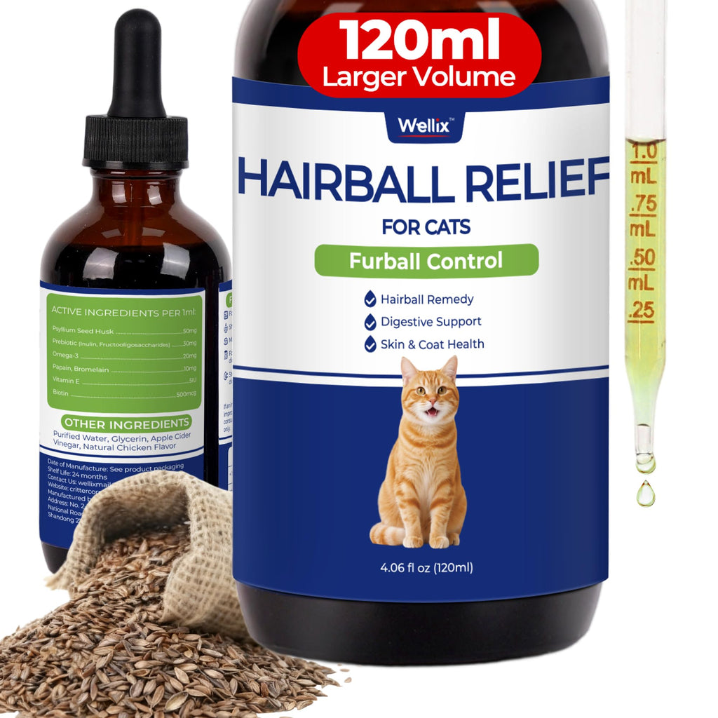 120ml Cat Hairball Remedy Drops Y797