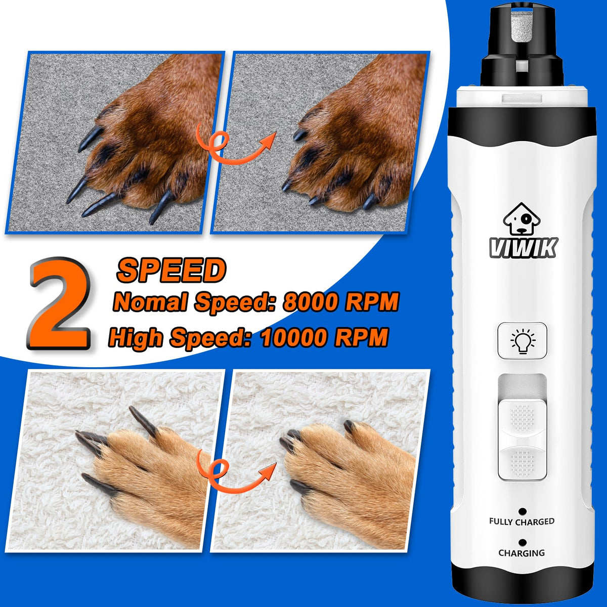 Dog Nail Trimmers with Light L931024