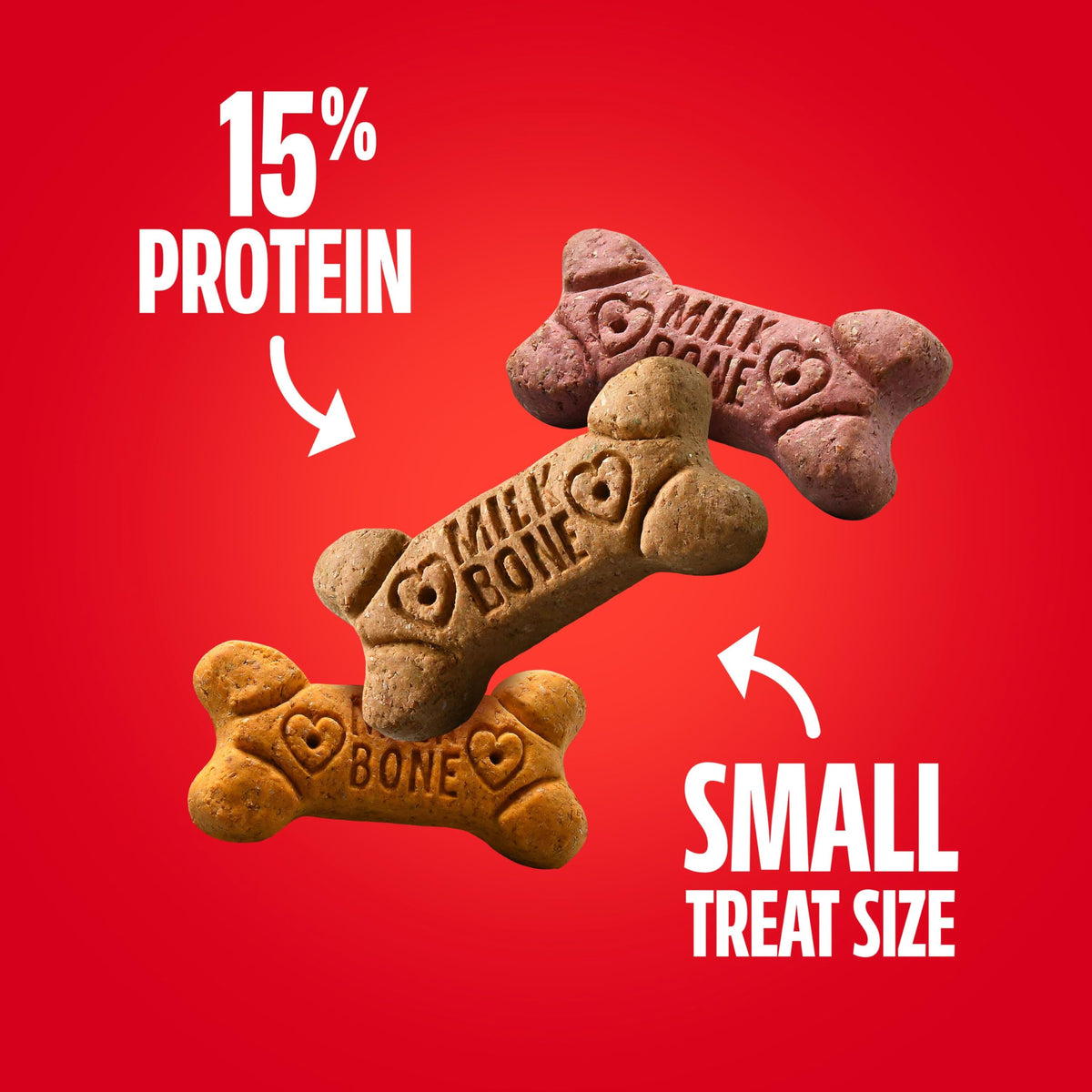 Peanut Butter Flavor Small Dog Treats 7 Lb W20559