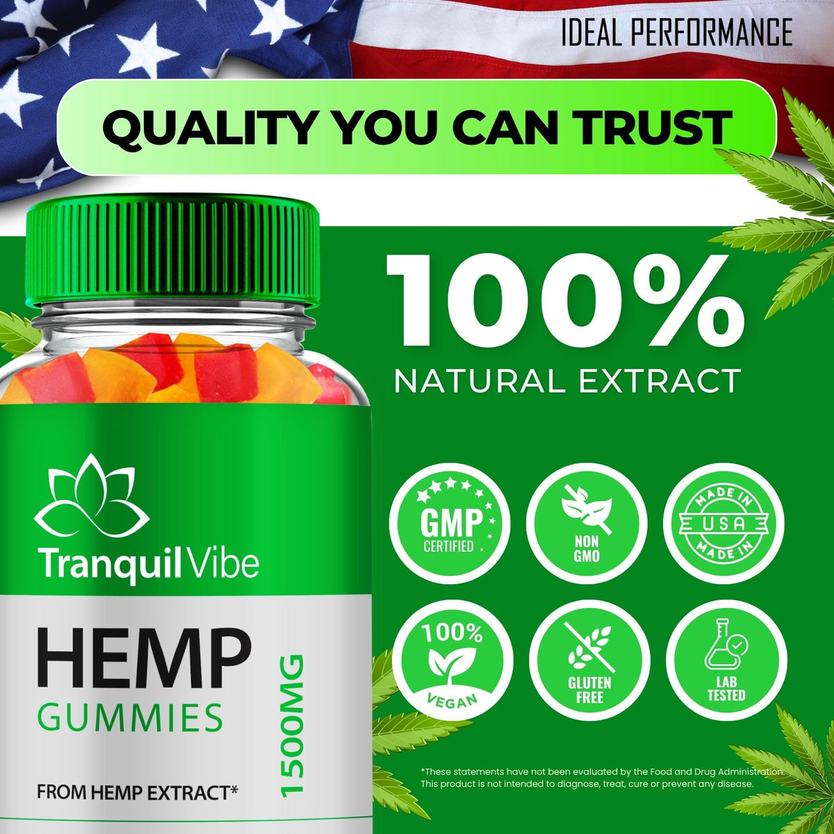 Hemp Gummies Maximum Strength All Natural 2 Pack D4226