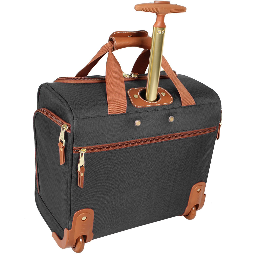 15 Inch Carry on Suitcase Black P691934