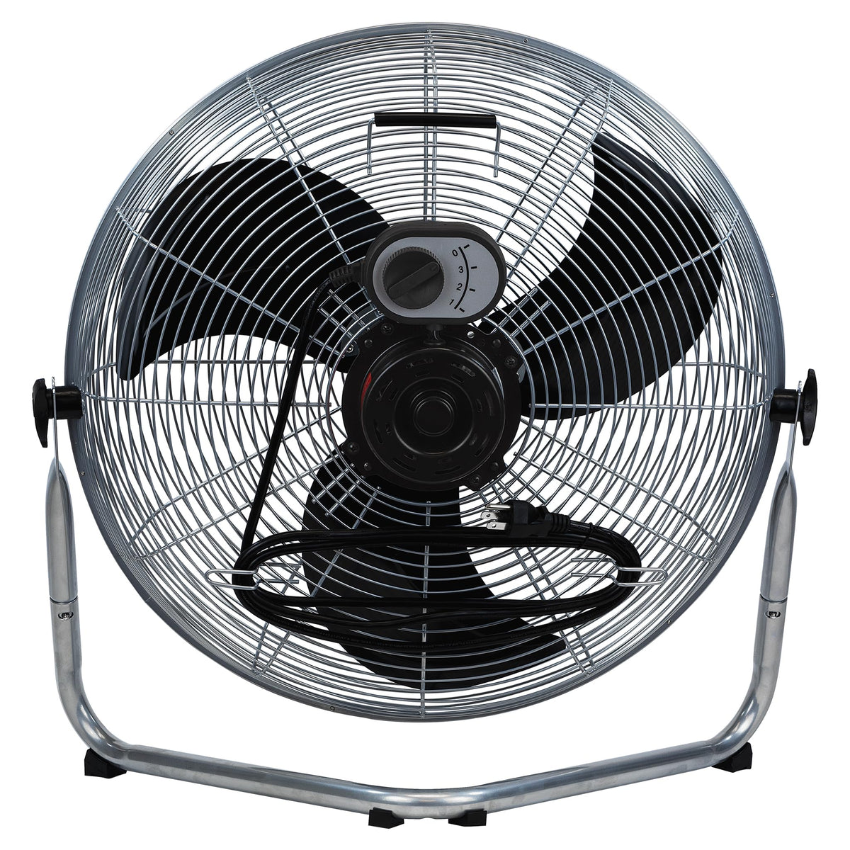 Blue 20 Inch High Velocity 4600 CFM 3 Speed Floor Fan X196730