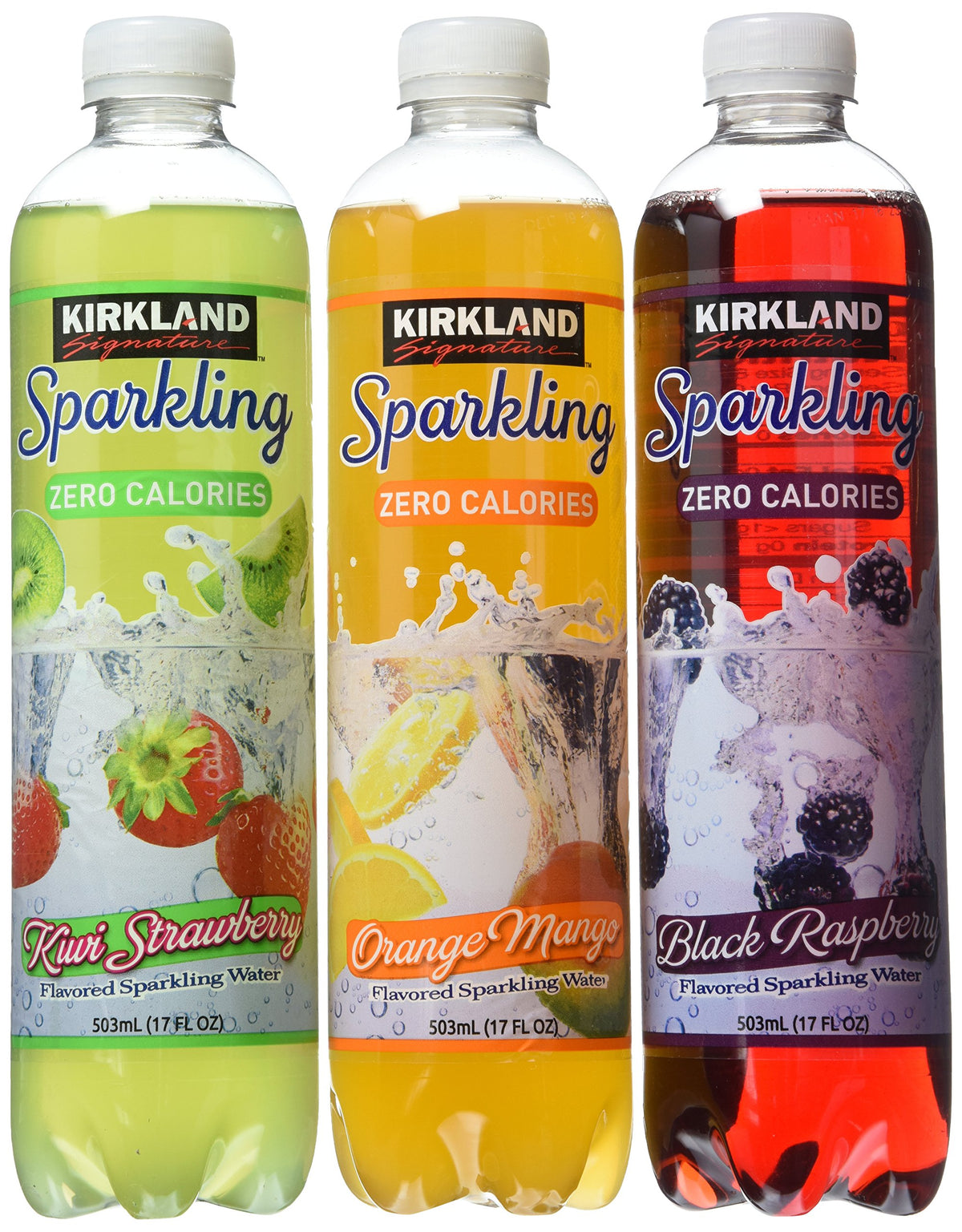 Sparkling Water Bottle Variety Pack 1.7 Ounce Y314186