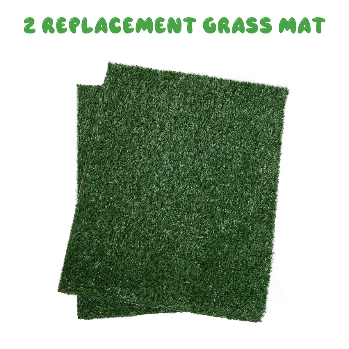 2 Packs Artificial Grass Patch 23" x 18" J4833