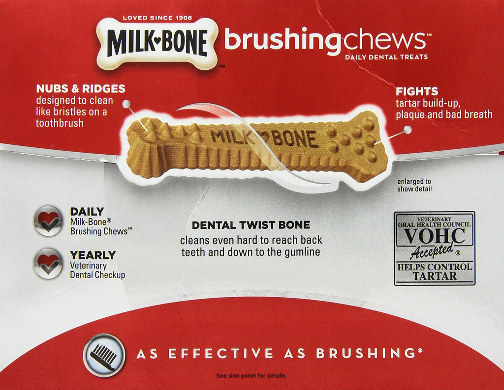Brushing Chews Daily Dental Treats 22 Ounce 28 Bones M271582